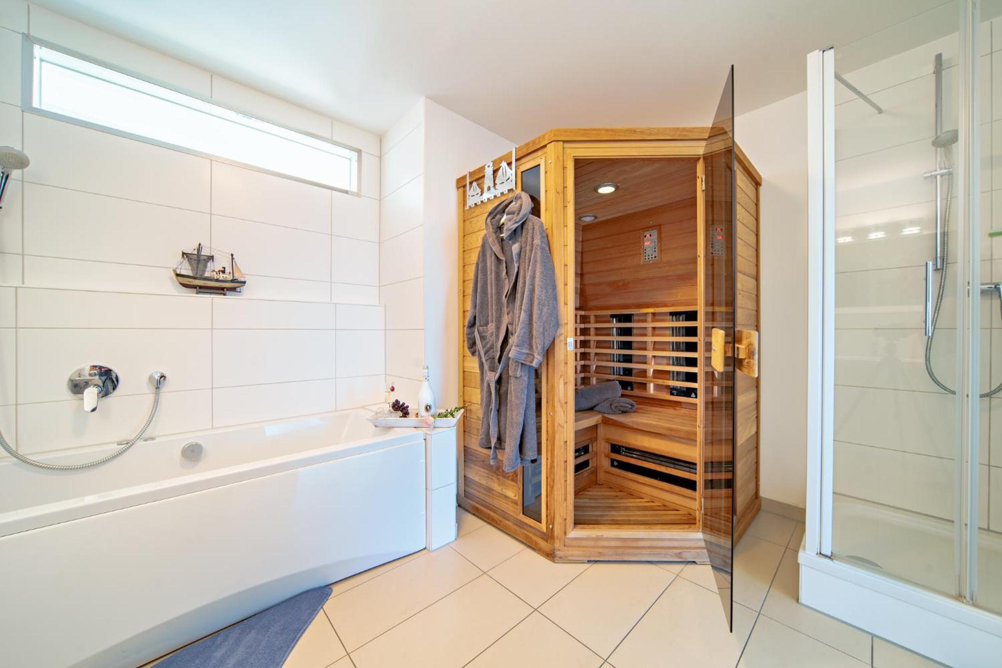3-Zi-Fewo Brigantine 33 By Seeblick Ferien Oro, Wasserblick,Sauna Olpenitz Ngoại thất bức ảnh